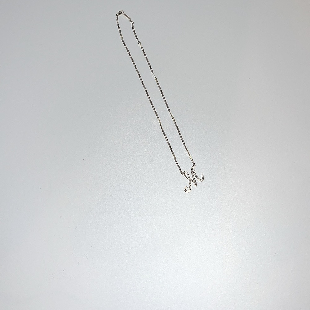 💎NWT LANA MALIBU INITIAL NECKLACE “M” 14 K GOLD & DIAMOND - Picture 12 of 17